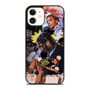 ASAP ROCKY RAPPER COLLAGE iPhone 12 Case Cover ASAP ROCKY RAPPER COLLAGE iPhone 12 Case Cover