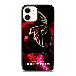 ATALANTA FALCONS LIGHTNING HELMET iPhone 12 Case Cover ATALANTA FALCONS LIGHTNING HELMET iPhone 12 Case Cover