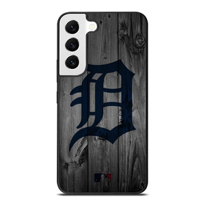 DETROIT TIGERS BASEBALL MLB WOOD LOGO Samsung Galaxy S22 Case Cover DETROIT TIGERS BASEBALL MLB WOOD LOGO Samsung Galaxy S22 Case Cover