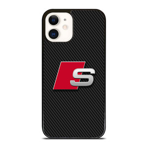 AUDI S CARBON LOGO iPhone 12 Case Cover