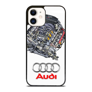 AUDI V8 FSI ENGINE LOGO iPhone 12 Case Cover