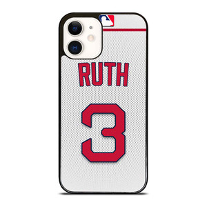 BABE RUTH BOSTON RED SOX iPhone 12 Case Cover BABE RUTH BOSTON RED SOX iPhone 12 Case Cover