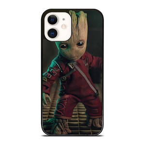 BABY GROOT GUARDIAN OF THE GALAXY MARVEL iPhone 12 Case Cover BABY GROOT GUARDIAN OF THE GALAXY MARVEL iPhone 12 Case Cover