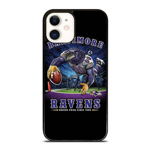 BALTIMORE RAVENS MASCOT iPhone 12 Case Cover