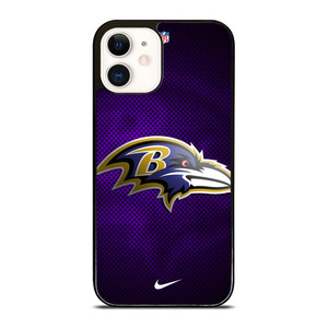 BALTIMORE RAVENS NFL NIKE iPhone 12 Case Cover BALTIMORE RAVENS NFL NIKE iPhone 12 Case Cover