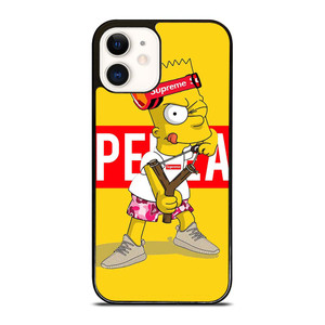 BART SIMPSON SUPREME HYPEBEAST iPhone 12 Case Cover BART SIMPSON SUPREME HYPEBEAST iPhone 12 Case Cover