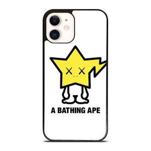 BATHING APE BAPESTA KAWS iPhone 12 Case Cover