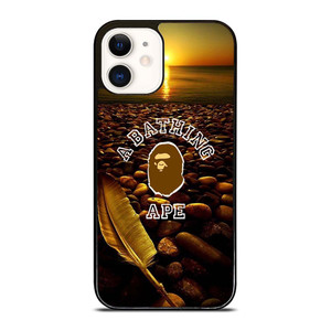 BATHING APE SUNSET iPhone 12 Case Cover