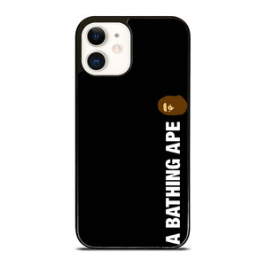 BATHING APE TAG LOGO iPhone 12 Case Cover BATHING APE TAG LOGO iPhone 12 Case Cover