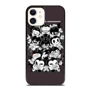 BENDY AND THE INK MACHINE COLLAGE iPhone 12 Case Cover BENDY AND THE INK MACHINE COLLAGE iPhone 12 Case Cover