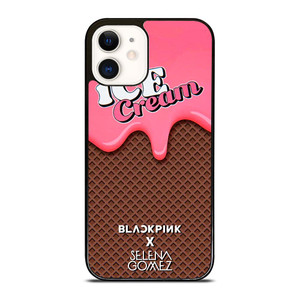 BLACK PINK SELENA GOMEZ ICE CREAM iPhone 12 Case Cover BLACK PINK SELENA GOMEZ ICE CREAM iPhone 12 Case Cover