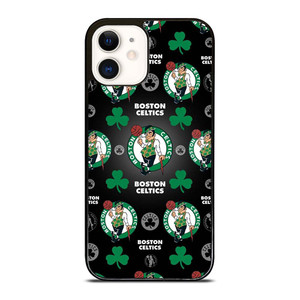 BOSTON CELTICS COLLAGE iPhone 12 Case Cover BOSTON CELTICS COLLAGE iPhone 12 Case Cover