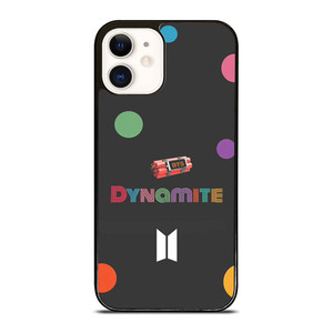 BTS DYNAMITE POLKADOTS iPhone 12 Case Cover BTS DYNAMITE POLKADOTS iPhone 12 Case Cover