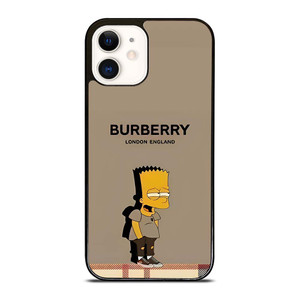 BURBERRY LONDON THE SIMPSONS iPhone 12 Case Cover