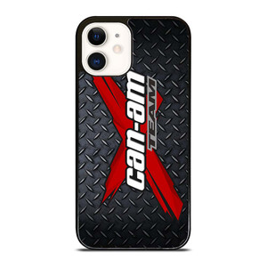 CAN AM X TEAM METAL LOGO iPhone 12 Case Cover