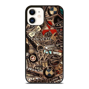CAR LOGO ALL IN iPhone 12 Case Cover