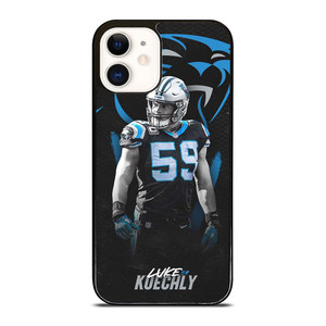 CAROLINA PANTHERS LUKE KUECHLY iPhone 12 Case Cover