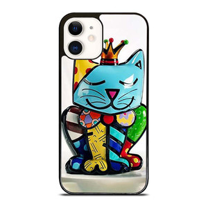 CAT ROMERO BRITTO iPhone 12 Case Cover CAT ROMERO BRITTO iPhone 12 Case Cover