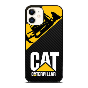 CATERPILLAR CAT BULLDOZER CARBON iPhone 12 Case Cover