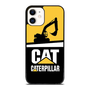 CATERPILLAR EXCAVATOR CLIPART iPhone 12 Case Cover