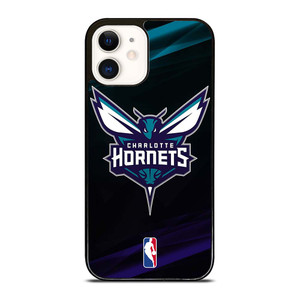 CHARLOTTE HORNETS NBA LOGO iPhone 12 Case Cover CHARLOTTE HORNETS NBA LOGO iPhone 12 Case Cover