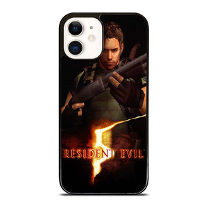 CHRIS REDFIELD RESIDENT EVIL GAMES iPhone 12 Case Cover CHRIS REDFIELD RESIDENT EVIL GAMES iPhone 12 Case Cover