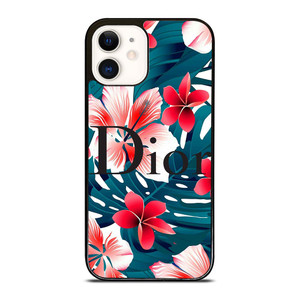CHRISTIAN DIOR HIBISCUS FLOWER iPhone 12 Case Cover CHRISTIAN DIOR HIBISCUS FLOWER iPhone 12 Case Cover