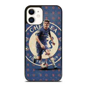 CHRISTIAN PULISIC CHELSEA ART iPhone 12 Case Cover CHRISTIAN PULISIC CHELSEA ART iPhone 12 Case Cover