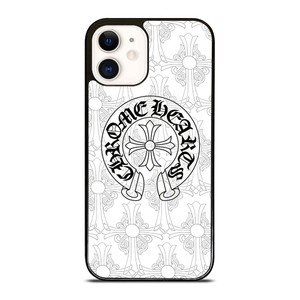 CHROME HEARTS WHITE iPhone 12 Case Cover