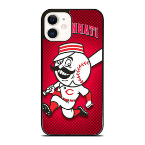 CINCINNATI REDS BASEBALL MASCOT iPhone 12 Case Cover CINCINNATI REDS BASEBALL MASCOT iPhone 12 Case Cover