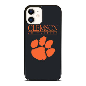 CLEMSON TIGERS SIMPEL LOGO iPhone 12 Case Cover