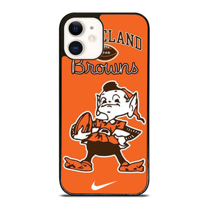 CLEVELAND BROWNS FOOTBALL MASCOT iPhone 12 Case Cover CLEVELAND BROWNS FOOTBALL MASCOT iPhone 12 Case Cover