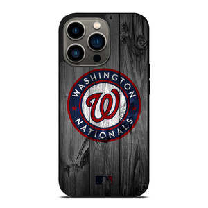 WASHINGTON NATIONALS BASEBALL MLB WOOD LOGO iPhone 13 Pro Case Cover