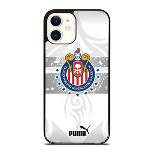 CLUB DEPORTIVO GUADALAJARA PUMA WHITE iPhone 12 Case Cover