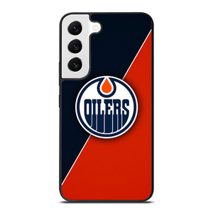 EDMONTON OILERS NHL HOCKEY LOGO Samsung Galaxy S22 Case Cover EDMONTON OILERS NHL HOCKEY LOGO Samsung Galaxy S22 Case Cover
