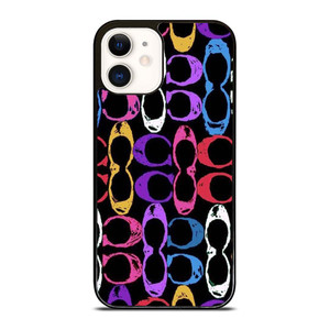 COACH NEW YORK ART LOGO iPhone 12 Case Cover COACH NEW YORK ART LOGO iPhone 12 Case Cover