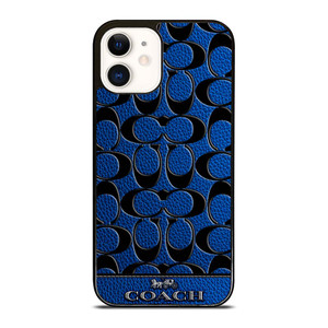 COACH NEW YORK BLUE 3 iPhone 12 Case Cover