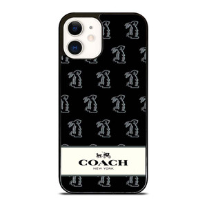 COACH NEW YORK BUNNY iPhone 12 Case Cover