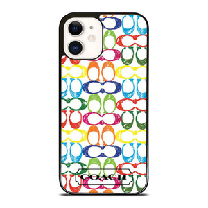 COACH NEW YORK COLORFUL 2 iPhone 12 Case Cover