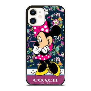 COACH NEW YORK CUTE MICKEY MOUSE iPhone 12 Case Cover