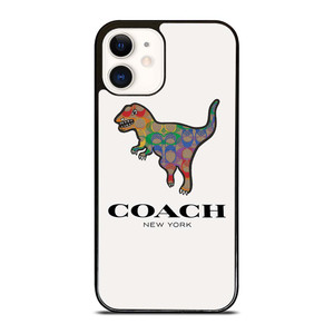 COACH NEW YORK DINOSAUR iPhone 12 Case Cover