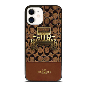 COACH NEW YORK JEEP iPhone 12 Case Cover