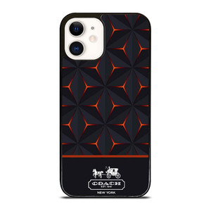COACH NEW YORK PRISM iPhone 12 Case Cover