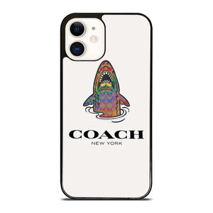 COACH NEW YORK SHARK iPhone 12 Case Cover