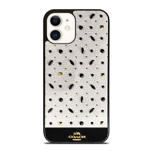 COACH NEW YORK STONE iPhone 12 Case Cover