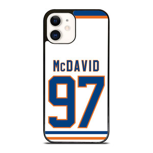 CONNOR MCDAVID EDMONTON OILERS KIT iPhone 12 Case Cover