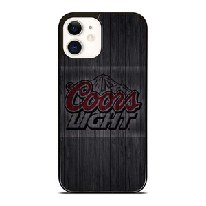COORS LIGHT WOODEN LOGO iPhone 12 Case Cover