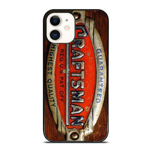CRAFTSMAN TOOLS LOGO BADGE iPhone 12 Case Cover CRAFTSMAN TOOLS LOGO BADGE iPhone 12 Case Cover