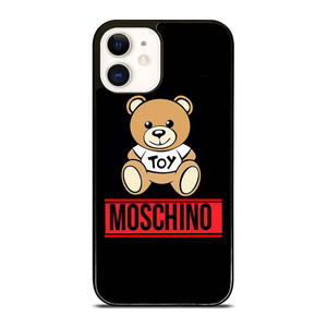 CUTE MOSCHINO TEDDY BEAR iPhone 12 Case Cover