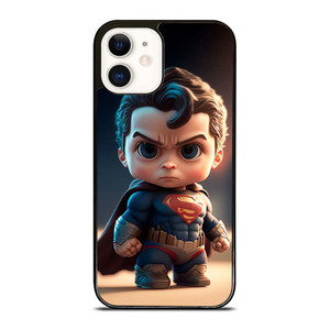 CUTE SUPERMAN DC HEROES iPhone 12 Case Cover